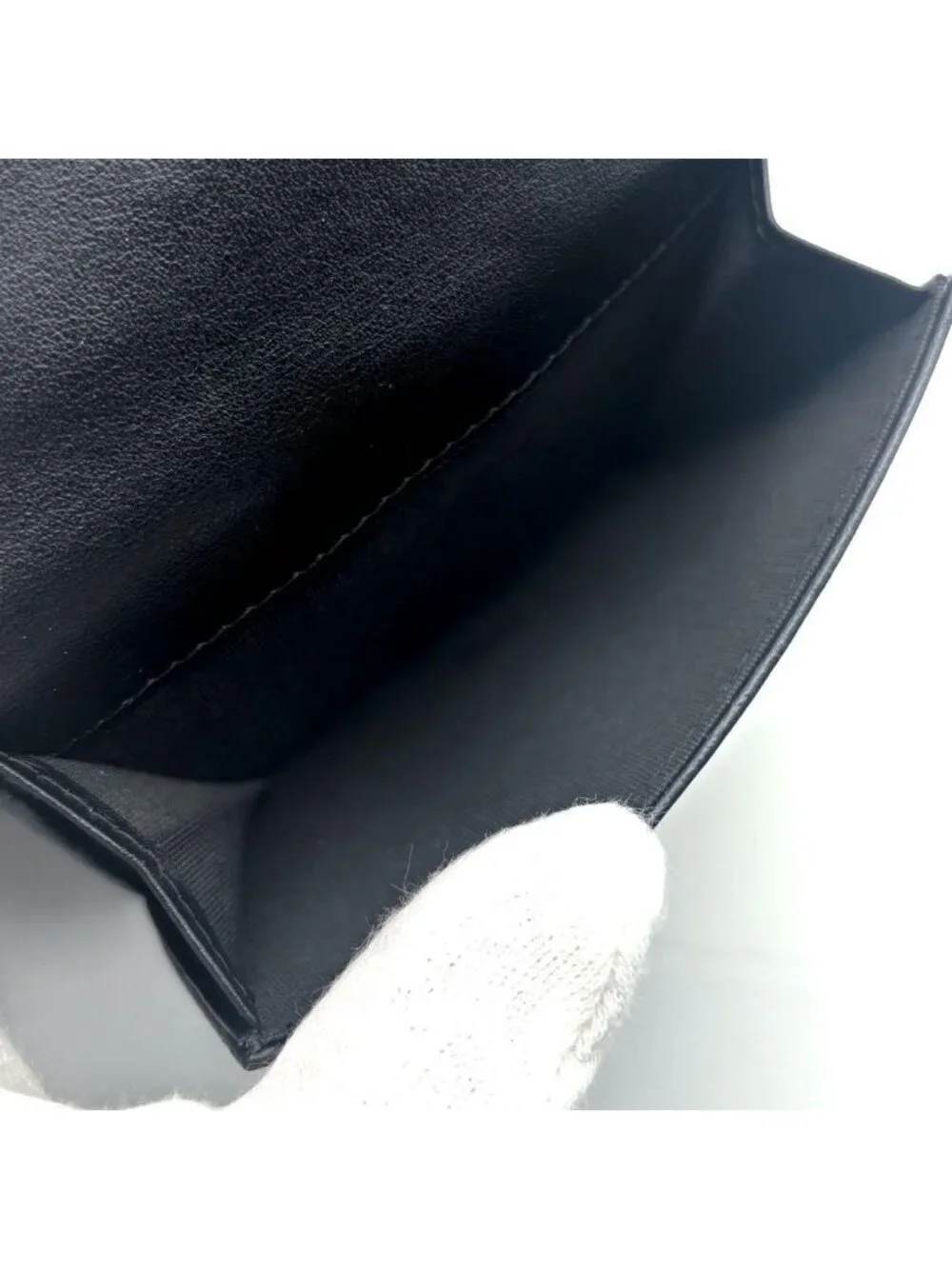 Chanel Wallet Camellia Stitch Trifold